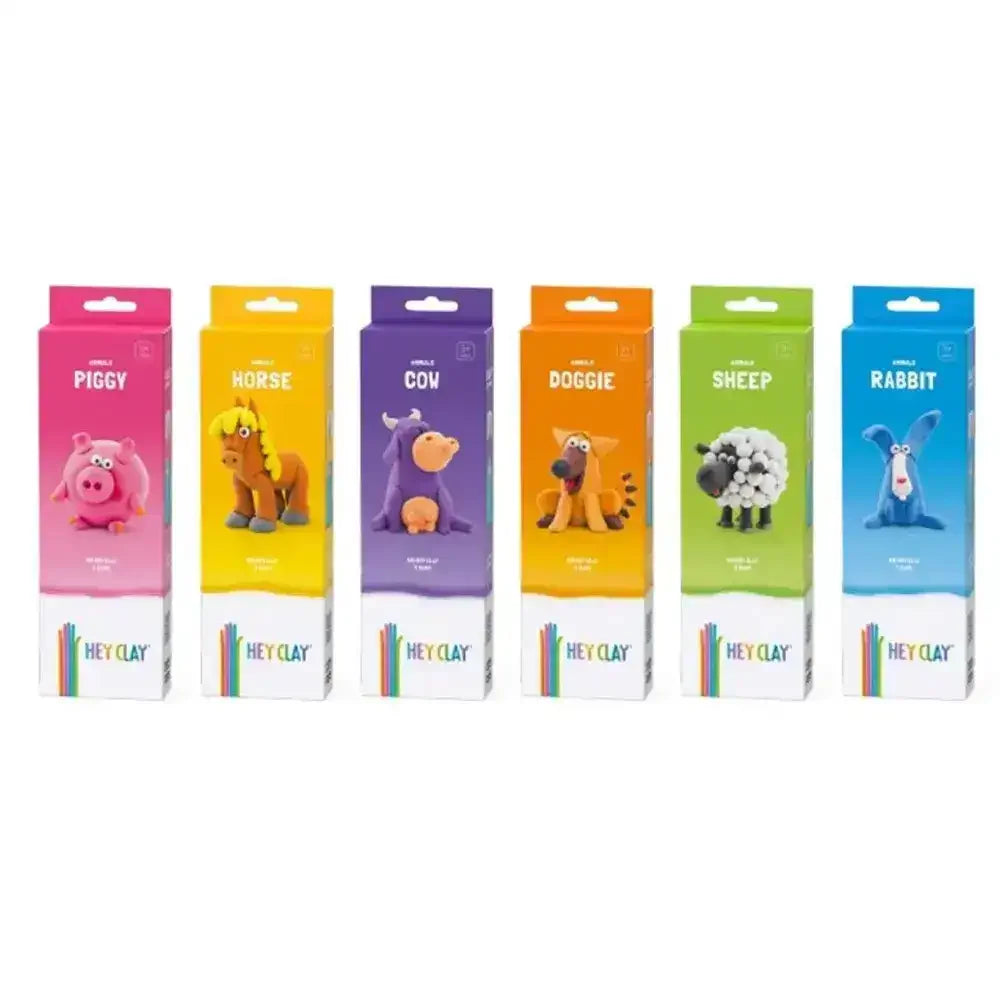 Hey Clay Animals (3 Cans) - Toybox Tales