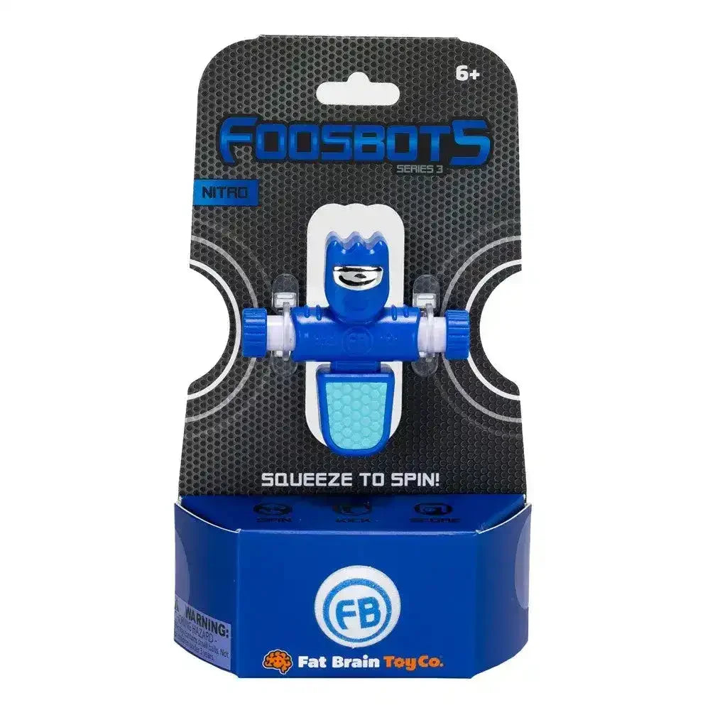 Foosbots - Single - Nitro (Blue) - Toybox Tales