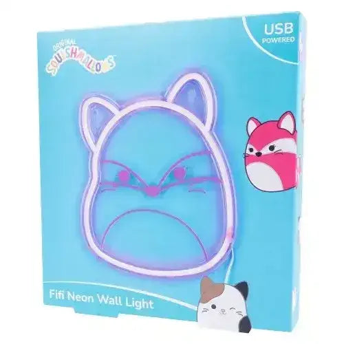 Squishmallows Neon Wall Light - Toybox Tales