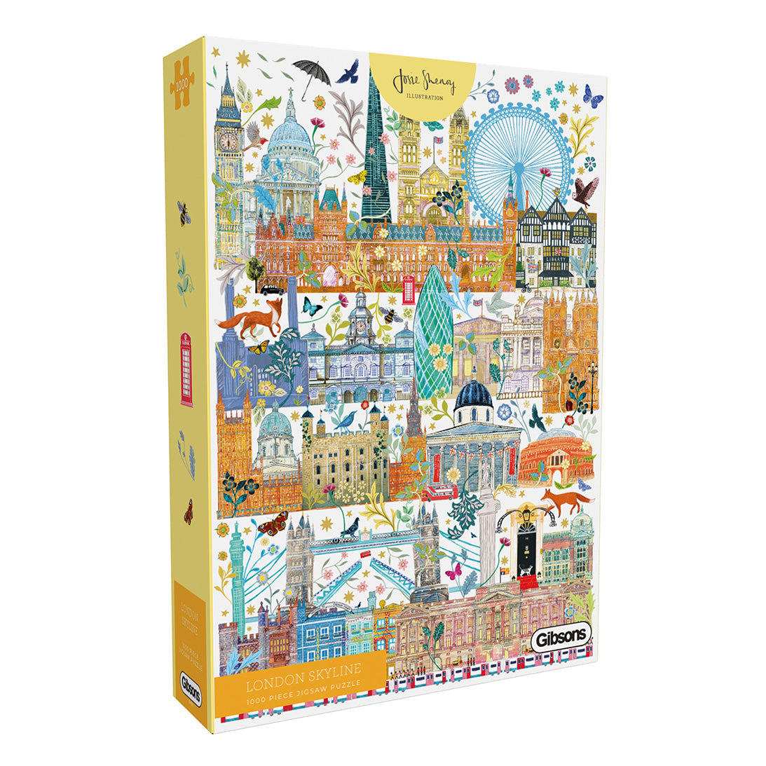 Gibsons London Skyline 1000 piece jigsaw puzzle box