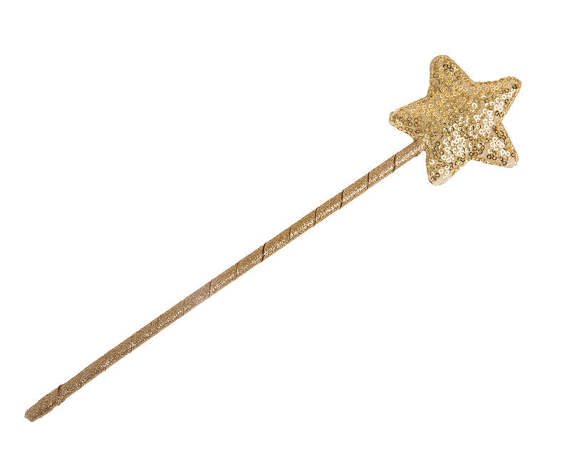 Great Pretenders | Gracious Gold Sequins Skirt, Wings & Wand Set