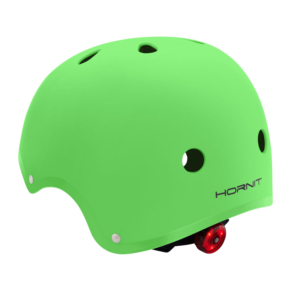 Hornit | Cycle Helmet with LED Light - Iguana Green - Small
