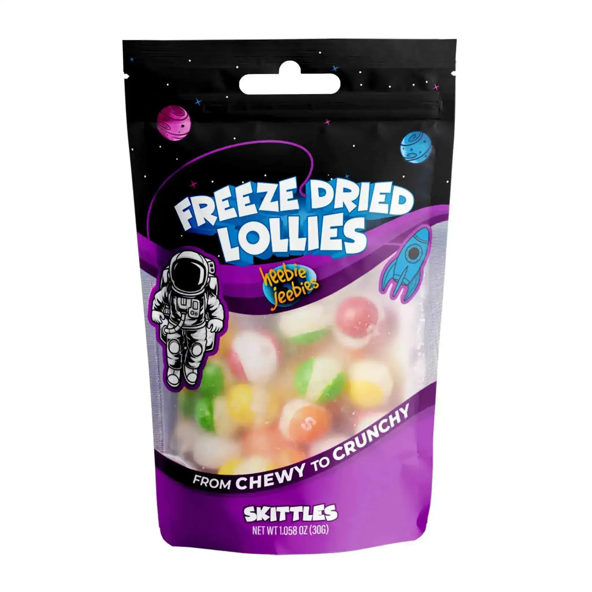 Heebie Jeebies | Freeze Dried Skittles Lollies | Mini - Toybox Tales