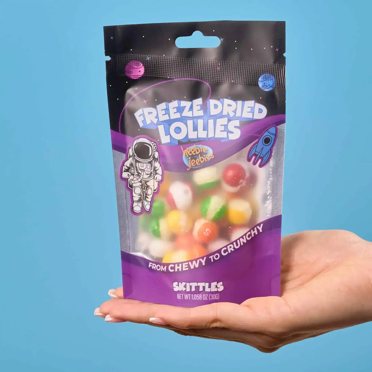 Heebie Jeebies | Freeze Dried Skittles Lollies | Mini - Toybox Tales