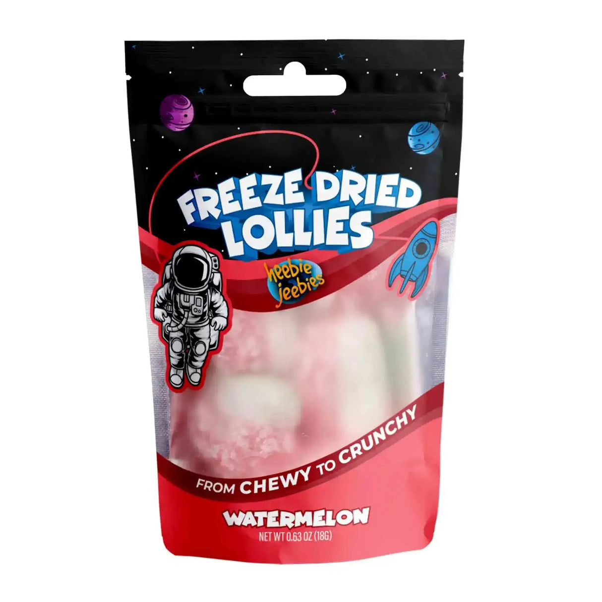 Heebie Jeebies | Freeze Dried Watermelon Lollies | Mini - Toybox Tales