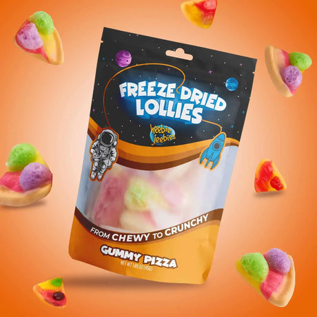 Heebie Jeebies | Freeze Dried Gummy Pizza Lollies | Large - Toybox Tales