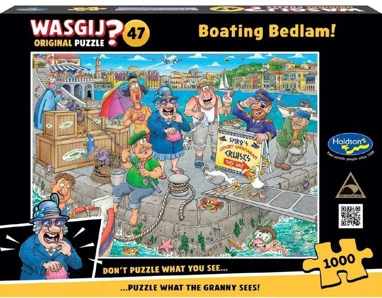 Wasgij | Original 47 Boat Bedlam