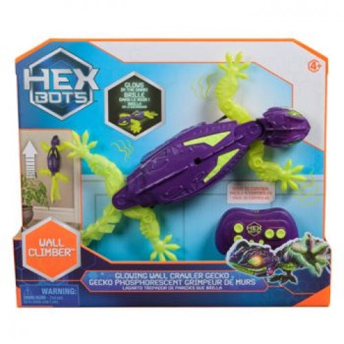 Hex Bots - Glow in the Dark Gecko Wall Crawler