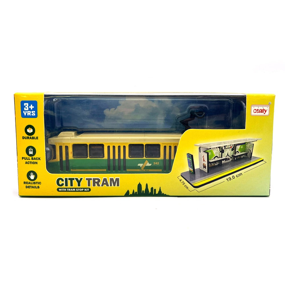 Melbourne City Tram & Tram Stop Set