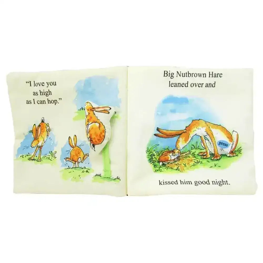 Guess How Much I Love You: Soft Book with Teether - Toybox Tales