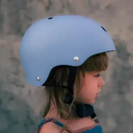 Kinderfeets Toddler Bike Helmet Matte Slate Blue - Kinderfeets - Toybox Tales