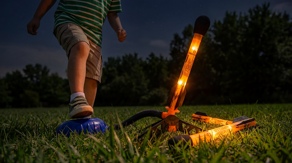 Cooee | Light-Up Stomp Rocket