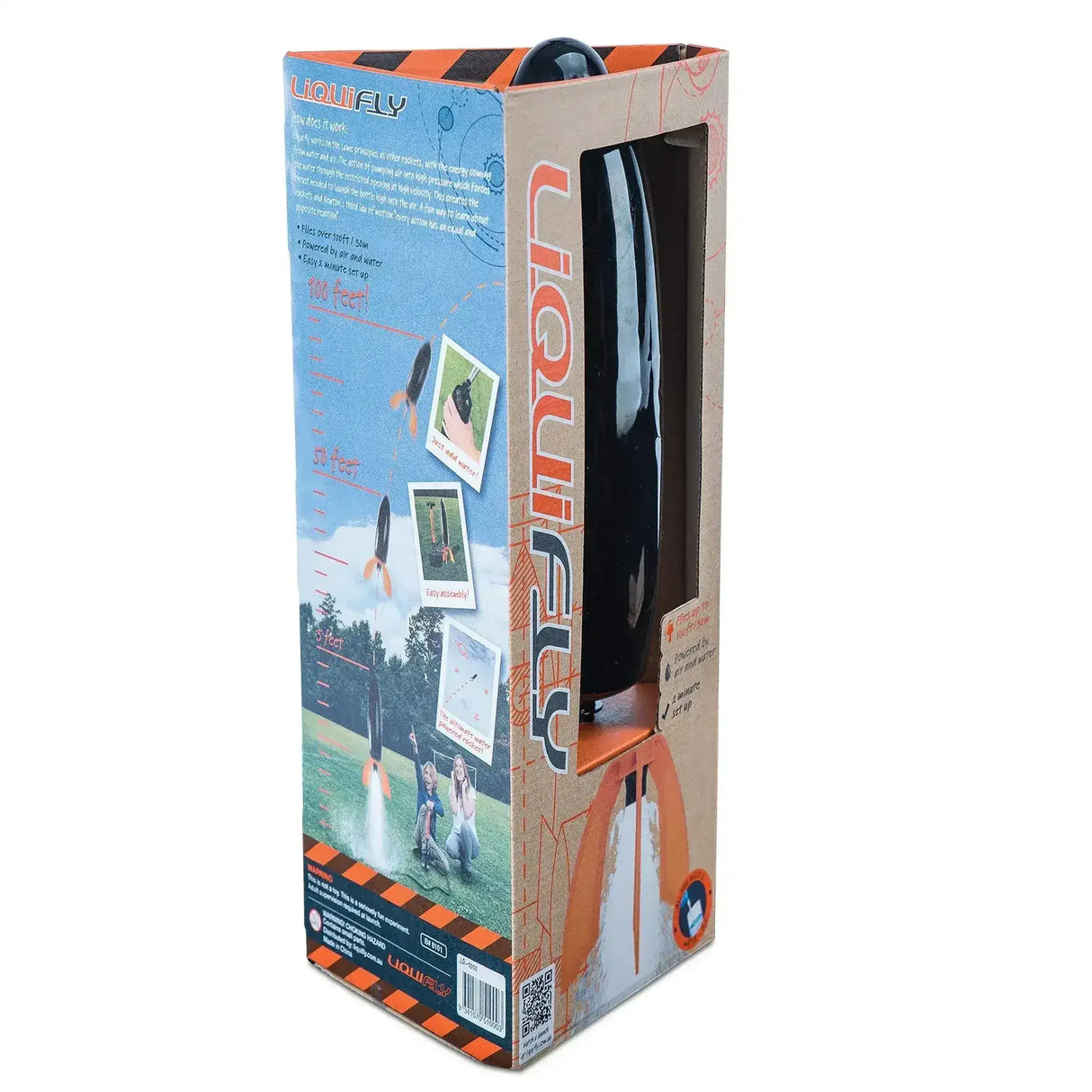 Liquifly Water Powered Bottle Rocket - Toybox Tales