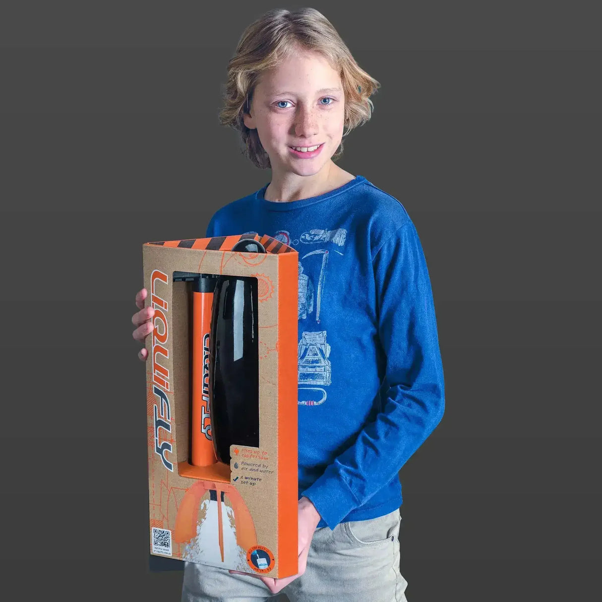 Liquifly Water Powered Bottle Rocket - Toybox Tales