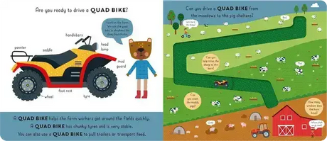 Little Journeys Book | Farmyard - Toybox Tales