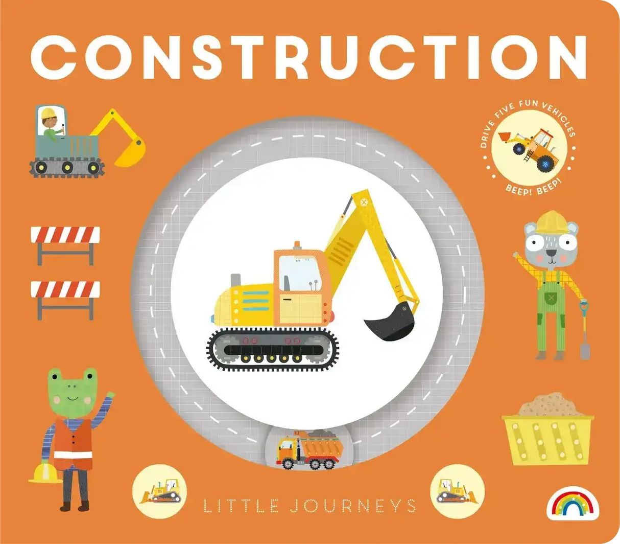 Little Journeys Book | Construction - Toybox Tales