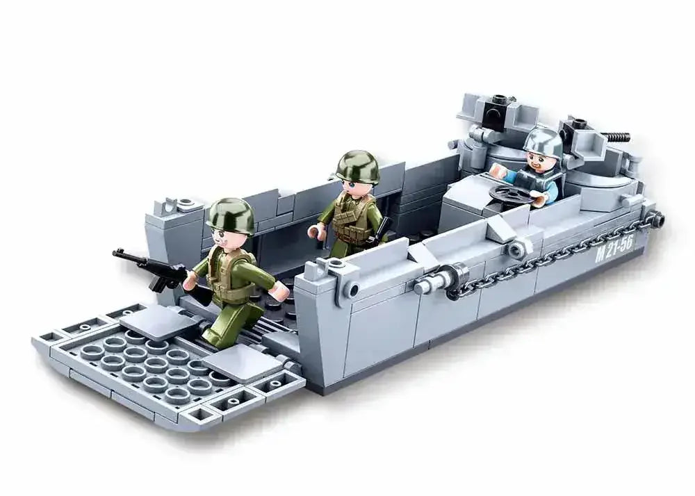 Sluban | WW2 Higgins Landing Craft 182 Pcs - Toybox Tales