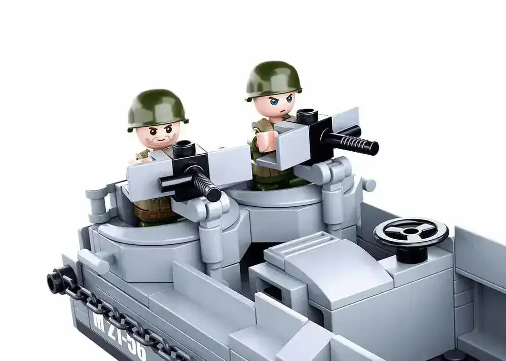 Sluban | WW2 Higgins Landing Craft 182 Pcs - Toybox Tales