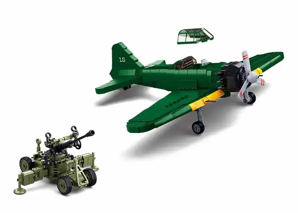 Sluban | WW2 A6M Zero 560 Pcs - Toybox Tales
