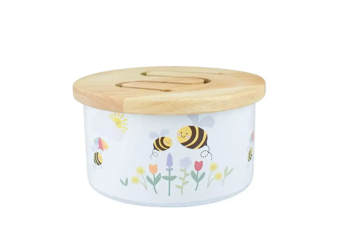 Buzzy Days Bee Wooden Drum - Toybox Tales
