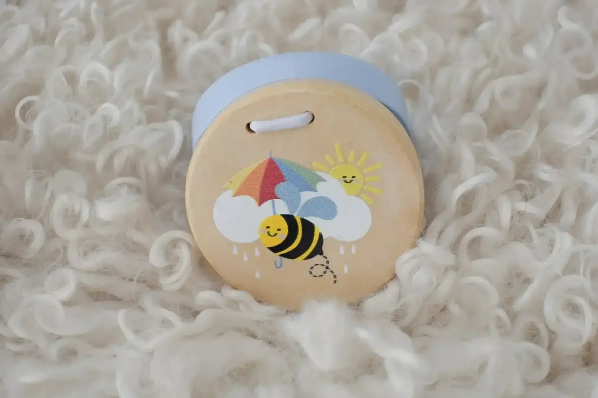 Buzzy Days Bee Wooden Castanets - Toybox Tales