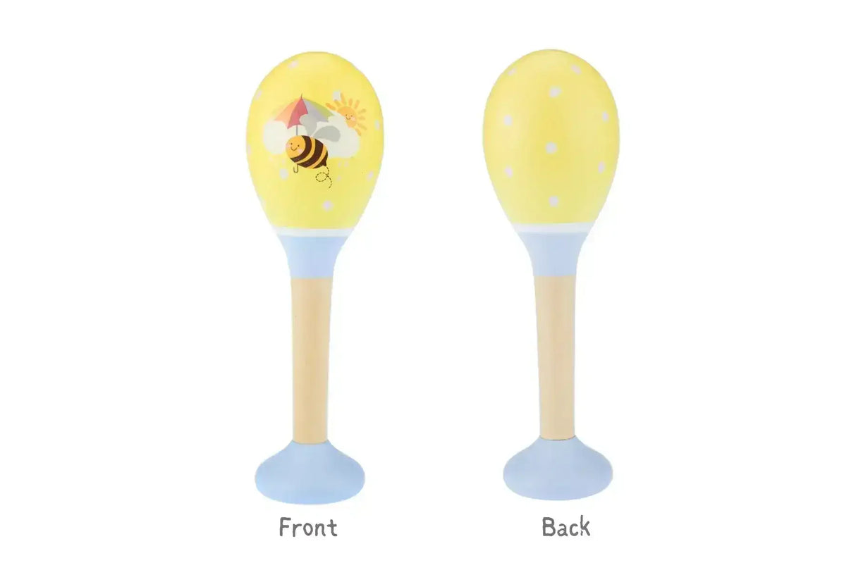 Buzzy Days Bee Maraca and Bellstick Set - Toybox Tales
