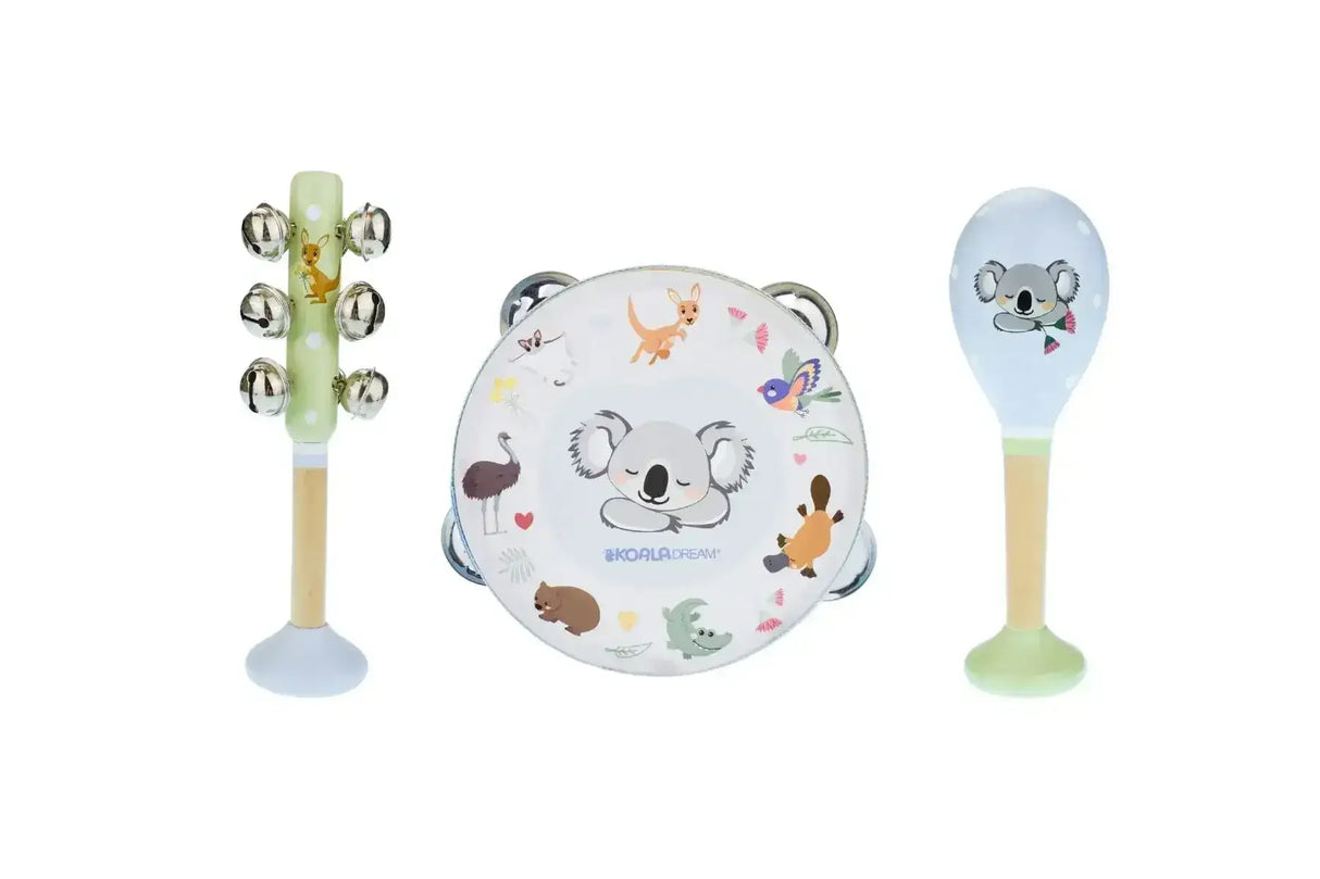 Bush Buddies Australian Animals 3 Piece Musical Set