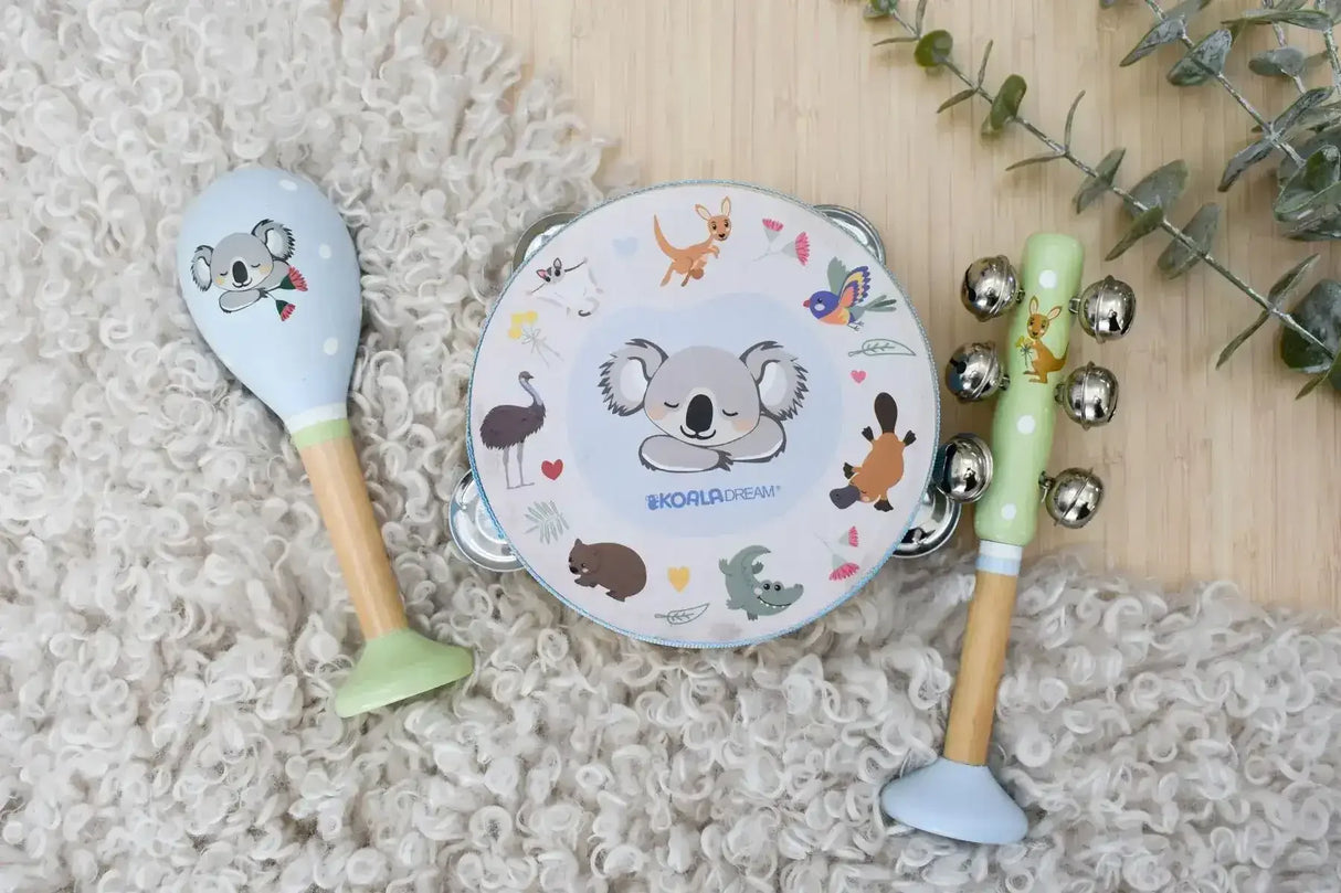 Bush Buddies Australian Animals 3 Piece Musical Set