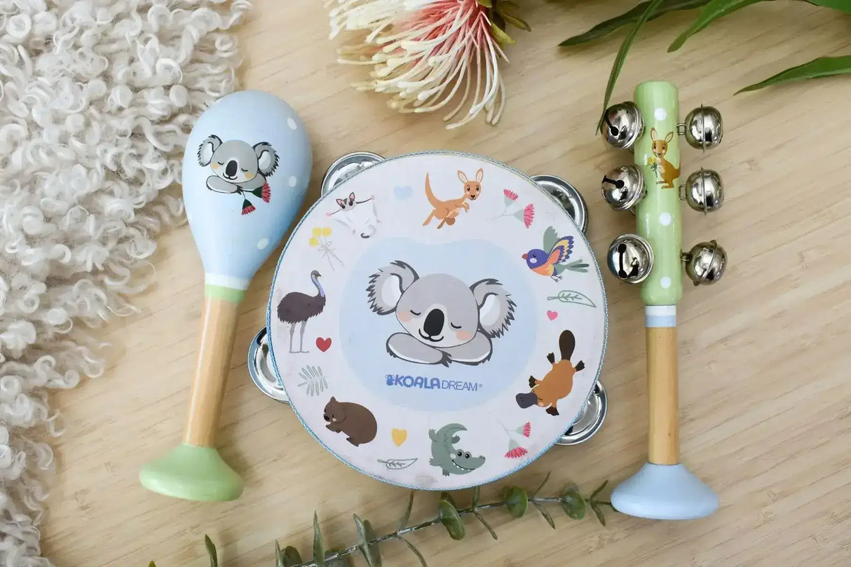 Bush Buddies Australian Animals 3 Piece Musical Set