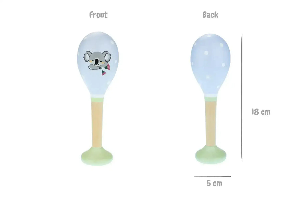 Bush Buddies Australian Animals Maraca and Bellstick Set