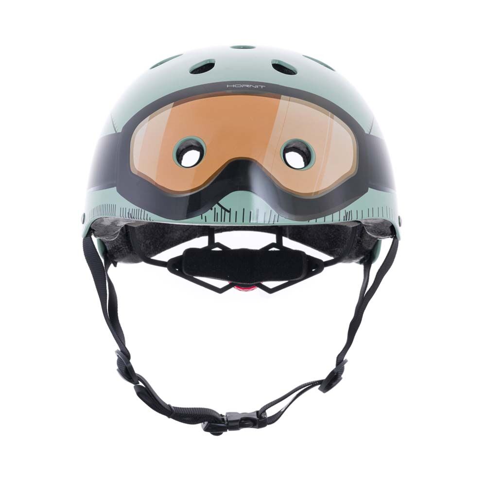 Hornit | Cycle Helmet with LED Light - Military - Medium