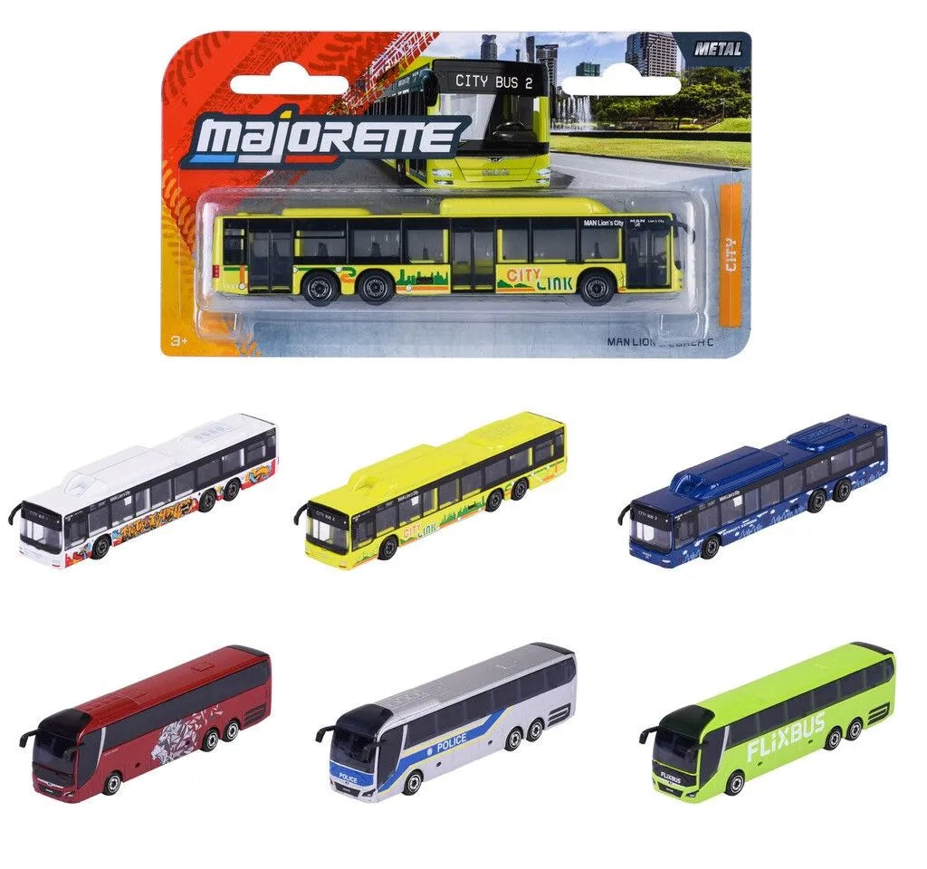 Majorette | MAN Bus (6 Assorted)