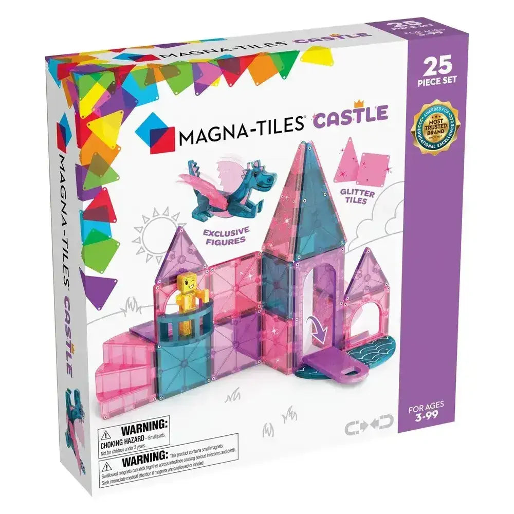 Magna-Tiles - Castle 25 Piece Set - Toybox Tales