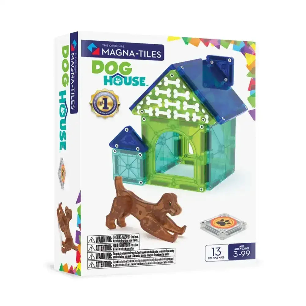 Magna-Tiles | Dog House 13 Piece