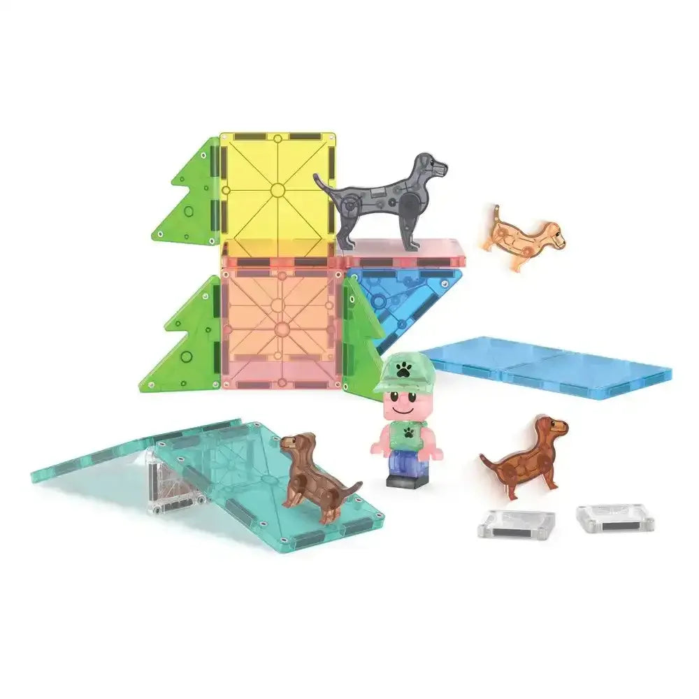 Magna-Tiles | Puppy Park 27 Piece