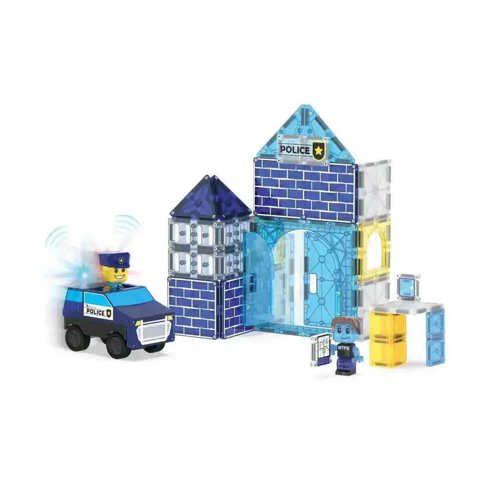 Magna-Tiles | Police Station 35 Piece