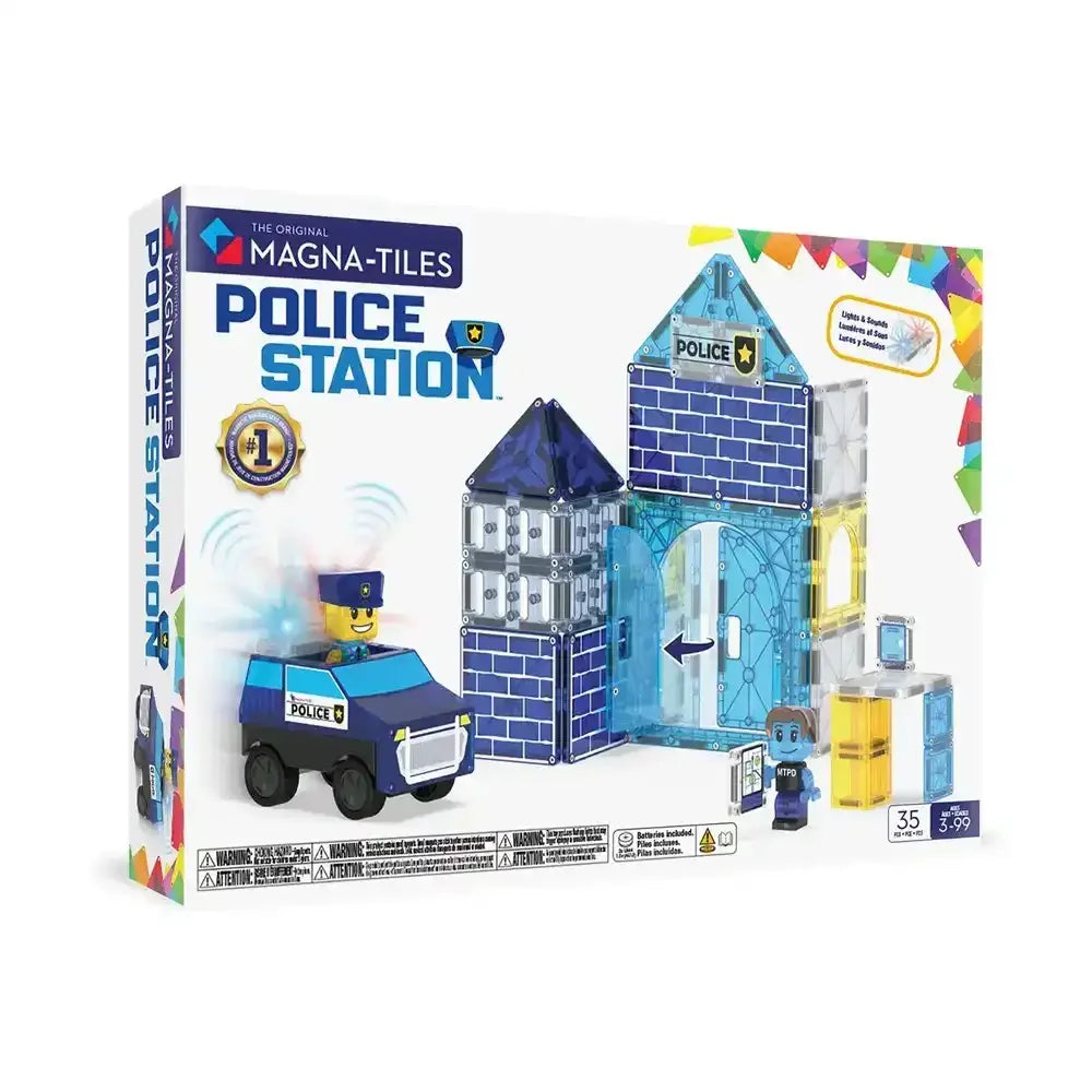 Magna-Tiles | Police Station 35 Piece