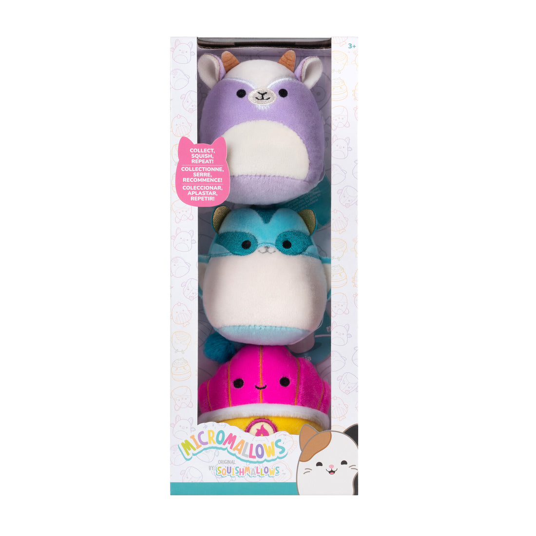 Squishmallows | 2.5" Micromallows | 3 Pack Plush