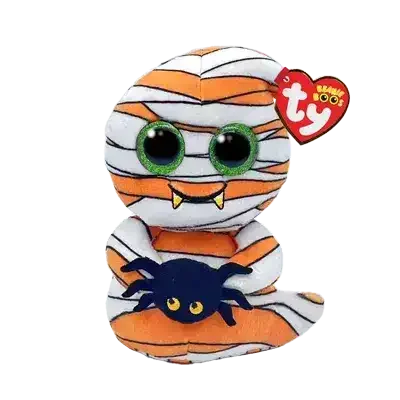 TY Beanie Boos | Mumford the Ghost with Spider | Regular - Toybox Tales