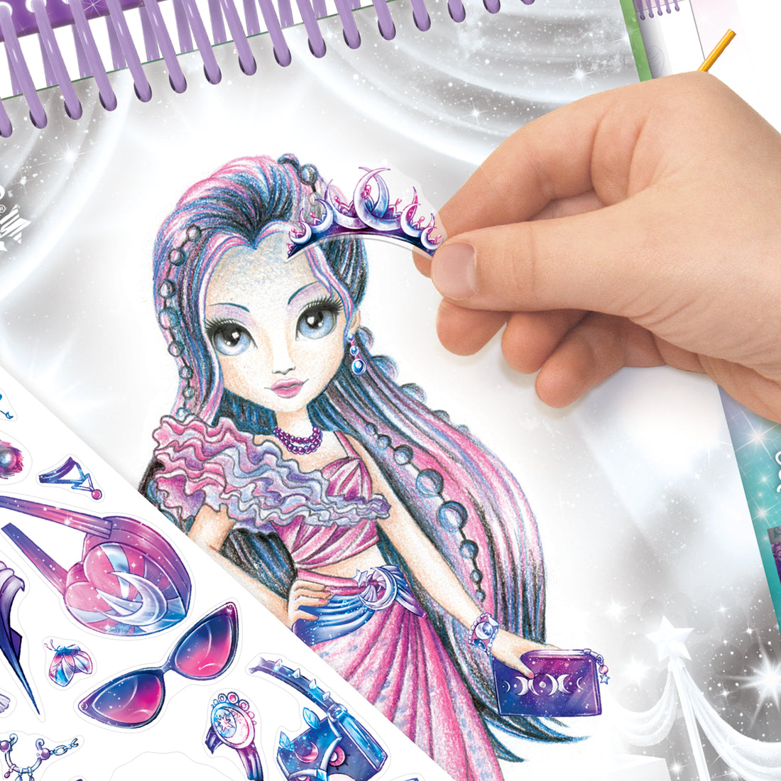 Nebulous Stars | Fashion Sketchbook | Star Gala