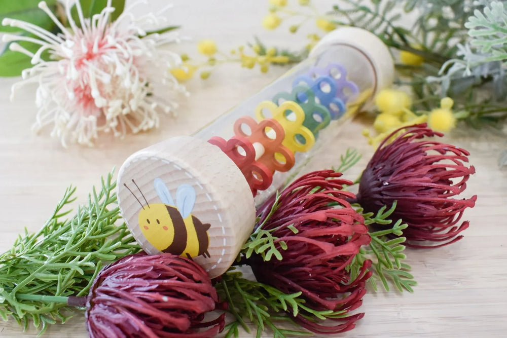 Wooden Rainmaker Rattle