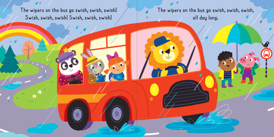 Noisy Rhymes Book | Wheels On The Bus