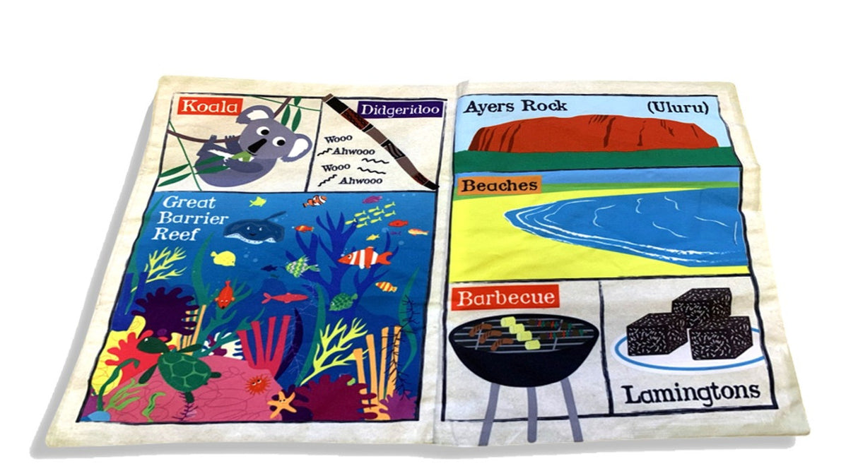 Crinkly Cloth Books - Toybox Tales