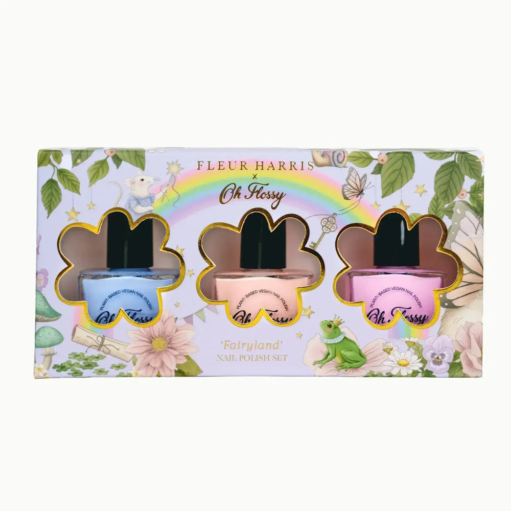 Oh Flossy x Fleur Harris Fairyland Collection Nail Polish Set - Toybox Tales