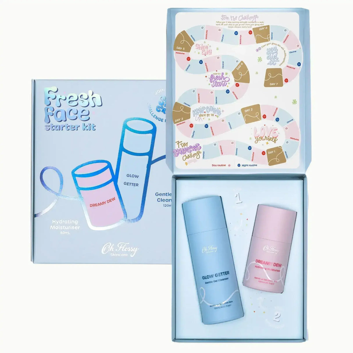 Oh Flossy Skincare - Fresh Face Starter Kit - Toybox Tales