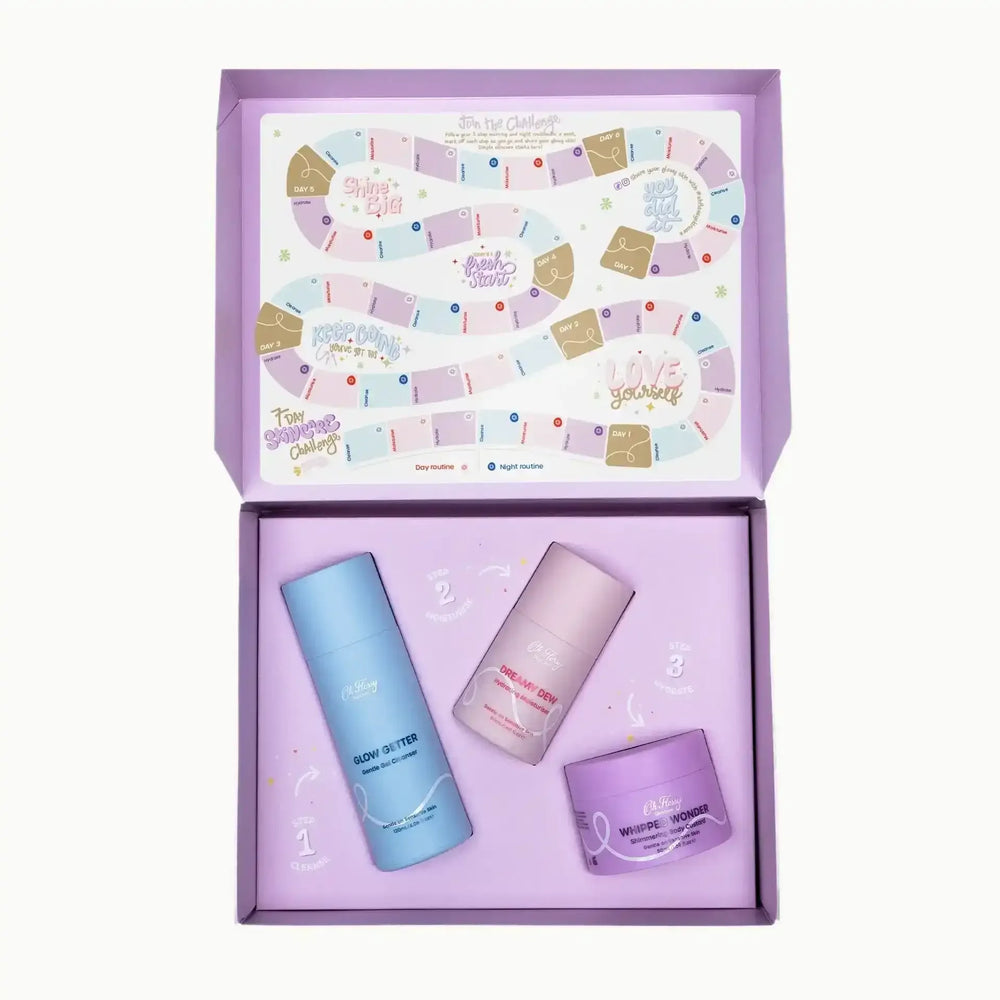 Oh Flossy Skincare - Glowing Skin Essentials Kit - Toybox Tales