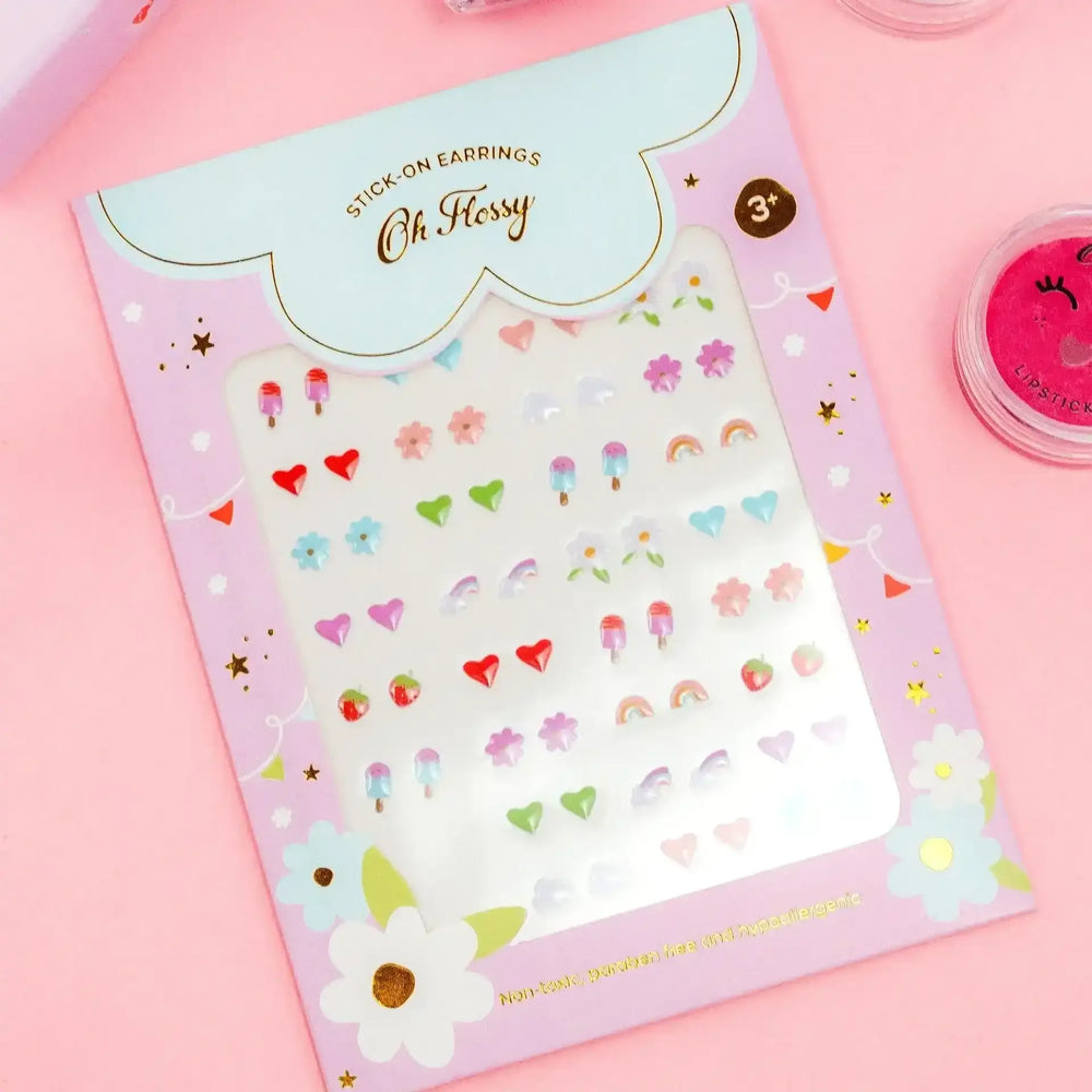 Oh Flossy Kids Stick-On Earrings - Toybox Tales
