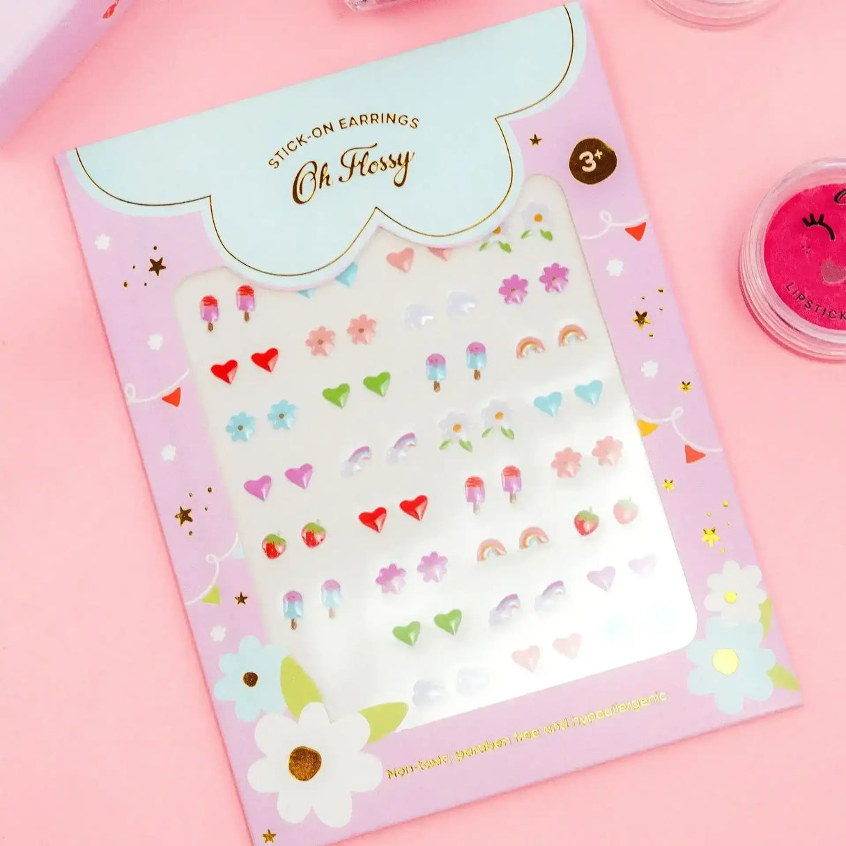 Oh Flossy Kids Stick-On Earrings - Toybox Tales