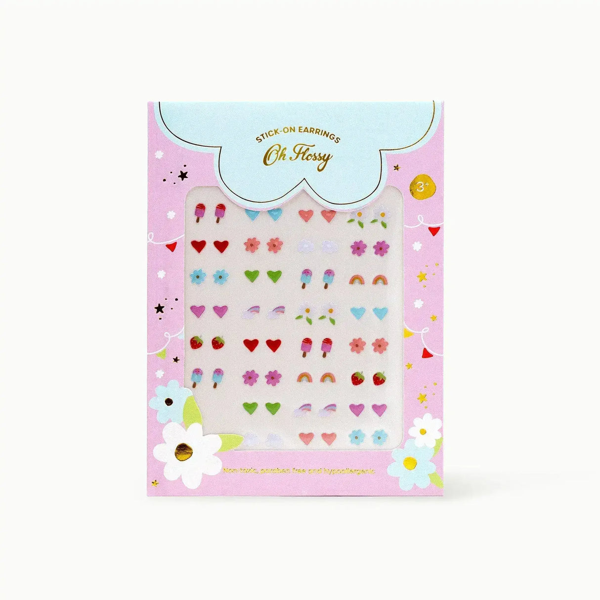 Oh Flossy Kids Stick-On Earrings - Toybox Tales
