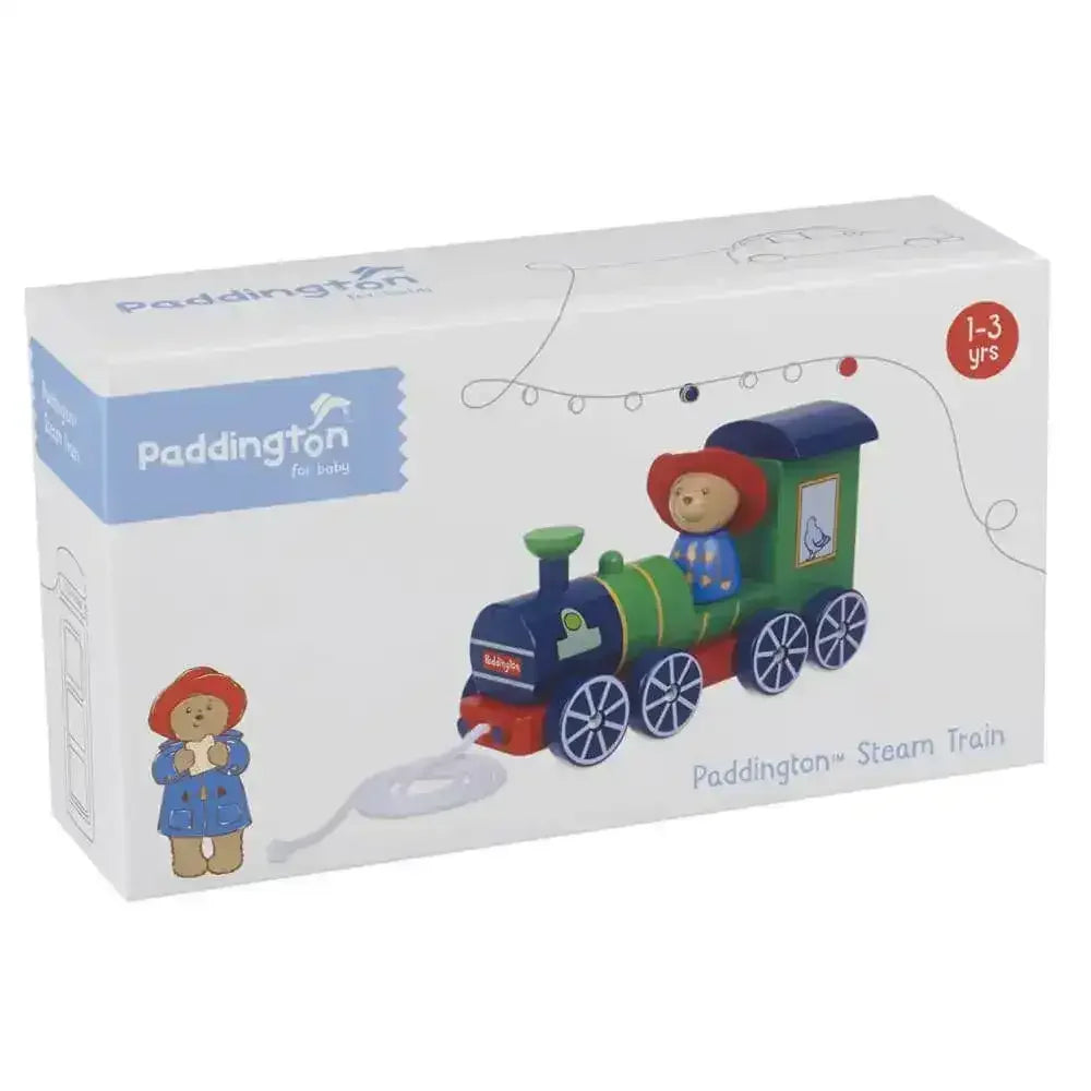 Paddington Wooden Steam Train Pull Along - Toybox Tales
